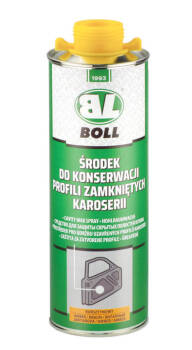 BOLL ŚRODEK DO KONSERWACJI PROFILI ZAMKNIĘTYCH BURSZTYNOWY 1000ML