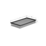 KNECHT FILTR POWIETRZA LX684