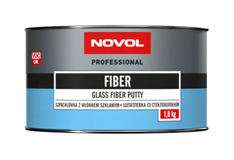 NOVOL FIBER SZPACHLÓWKA Z WŁÓKNEM SZKLANYM 1.8KG 