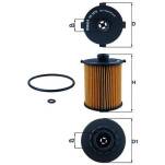 OX1075D FILTR OLEJU