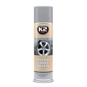 K2 LAKIER DO FELG SREBRNY 500ML