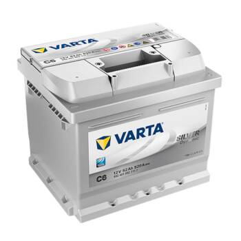 AKUMULATOR 12V 52AH 520A C6 VARTA SILVER