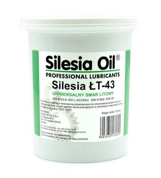 SILESIA ŁT 43 SMAR DO ŁOŻYSK TOCZYCH I ŚLIZGOWYCH 0.8KG