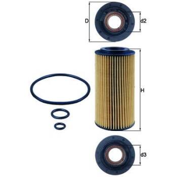 OX179D FILTR OLEJU