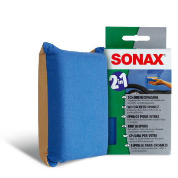 SONAX GĄBKA DO SZYB 2W1