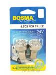 ŻARÓWKA 24V 12XLED STANDARD BA15S BIAŁA 6000K 2 SZT.