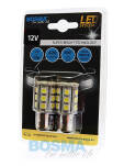 ŻARÓWKA 12V 24XLED SMD5050 BAY15D BIAŁA 6000K 2 SZT. BOSMA 3246