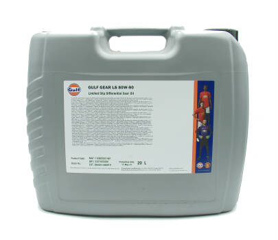 GULF GEAR LS 80W90 20L