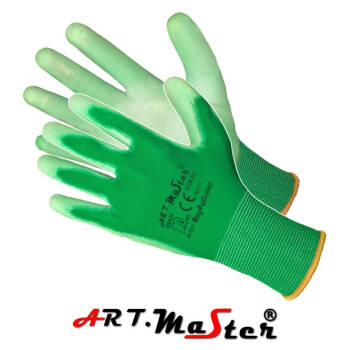 RĘKAWICE RNYPU GREEN ROZMIAR 8