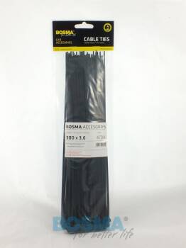 OPASKA KABLOWA 300X3.6 CZARNA 100 SZT.