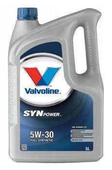VALVOLINE SYNPOWER FE 5W30 5L