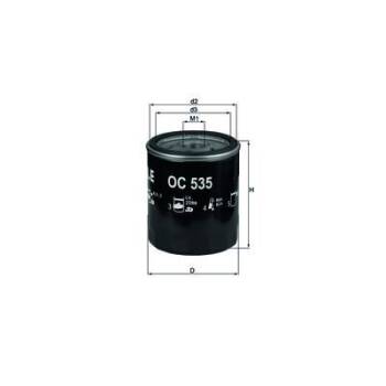 KNECHT FILTR OLEJU OC 535