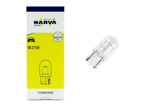 ŻARÓWKA 12V 21W W21W T20 NARVA