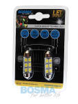 ŻARÓWKA 24V SMD 6XSMD SV8.5 10X41MM BOSMA 2 SZT. 3857