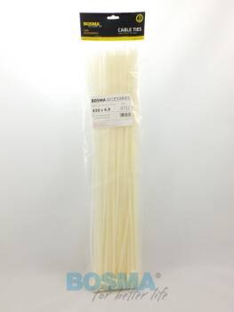OPASKA KABLOWA 430X4.8 BIAŁA 100 SZT.