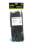OPASKA KABLOWA 200X3.6 CZARNA 100SZT