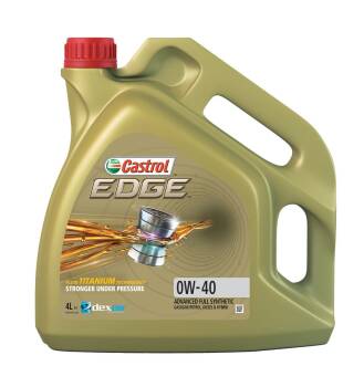 CASTROL EDGE TITANIUM 0W40 4L
