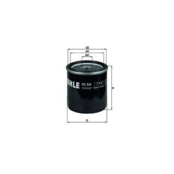 KNECHT FILTR OLEJU OC 534