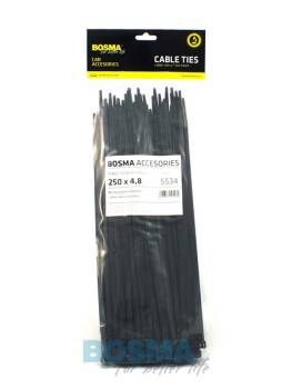 OPASKA KABLOWA 250X4.8 CZARNA 100 SZT.