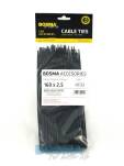 OPASKA KABLOWA 160X2.5 CZARNA 100SZT