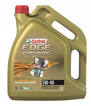 CASTROL EDGE TURBO DIESEL 5W40  5L