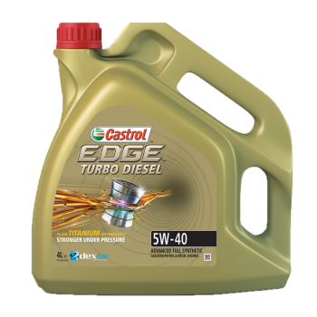 CASTROL EDGE TURBO DIESEL 5W40 4L
