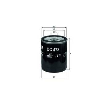OC 478 FILTR OLEJU