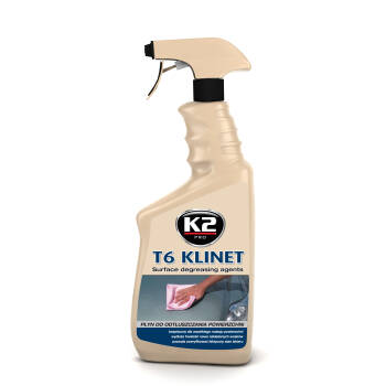 K2 KLINET ŚRODEK DO ODTŁUSZCZANIA  POWIERZCHNI LAKIERU 770ML