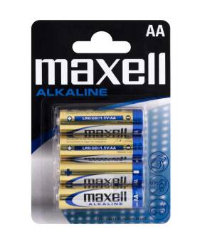 BATERIA MAXELL LR6/AA 4 SZT.