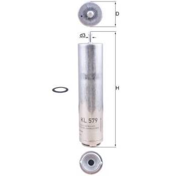 KNECHT FILTR PALIWA KL579D