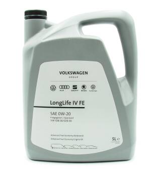 VOLKSWAGEN LONGLIFE IV FE 0W20 5L 504.00/507.00