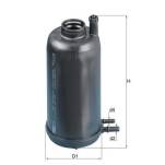 KNECHT FILTR PALIWA KL707D