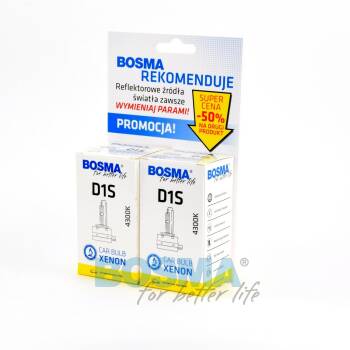 XENON D1S 4300K 85V 35W PK32D-2 DUO PAK BOSMA
