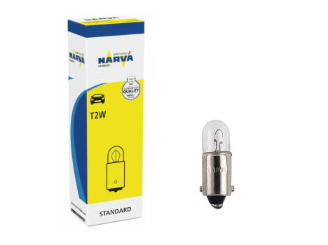 ŻARÓWKA 12V 2W T2W BA9S NARVA