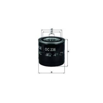 KNECHT FILTR OLEJU OC 236