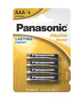 BATERIA PANASONIC ALKALINE POWER LR3/AAA 4 SZT. 