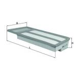 KNECHT FILTR POWIETRZA LX 3465