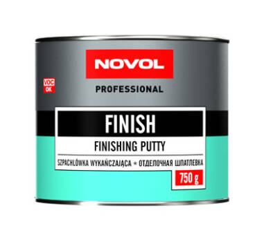 NOVOL FINISH SZPACHLÓWKA WYKAŃCZAJĄCA 750G