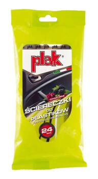 ATAS PLAK ŚCIERECZKI DO PLASTIKÓW 24 SZT. OWOCE LEŚNE 