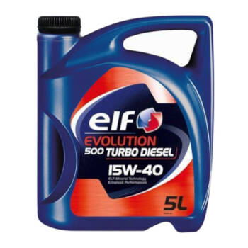 ELF EVOLUTION 500 TURBO DIESEL 15W40  5L