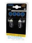 ŻARÓWKA 12V 2XLED SMD5630 T10 BIAŁA 6000K 2 SZT. BOSMA 4069