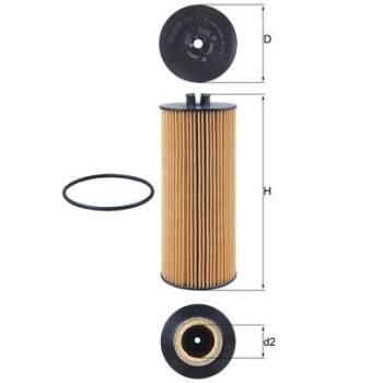 KNECHT FILTR OLEJU OX174D
