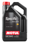 MOTUL SPECIFIC 505 01 502 00 5W40 5L