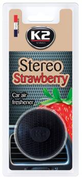 K2 STEREO STRAWBERRY ZAPACH GŁOŚNICZEK