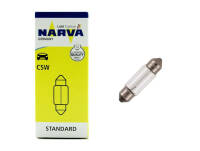 ŻARÓWKA 12V 5W C5W SV8-5.8 36MM NARVA