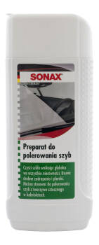 SONAX PREPARAT DO POLEROWANIA SZYB 250ML