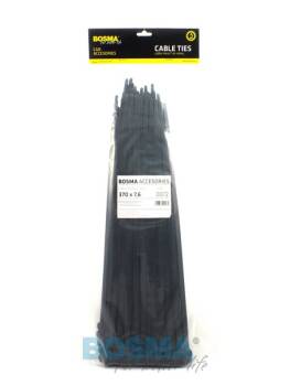 OPASKA KABLOWA 370X7.6 CZARNA 100 SZT.