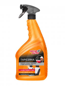 MOJE AUTO TAPICERKA 2W1 PŁYN DO MYCIA TAPICERKI Z ODPLAMIACZEM 750ML