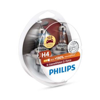 ŻARÓWKA H4 60/55W X-TREME VISION G-FORCE 2 SZT. PHILIPS 