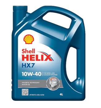 SHELL HELIX HX7 10W40 4L